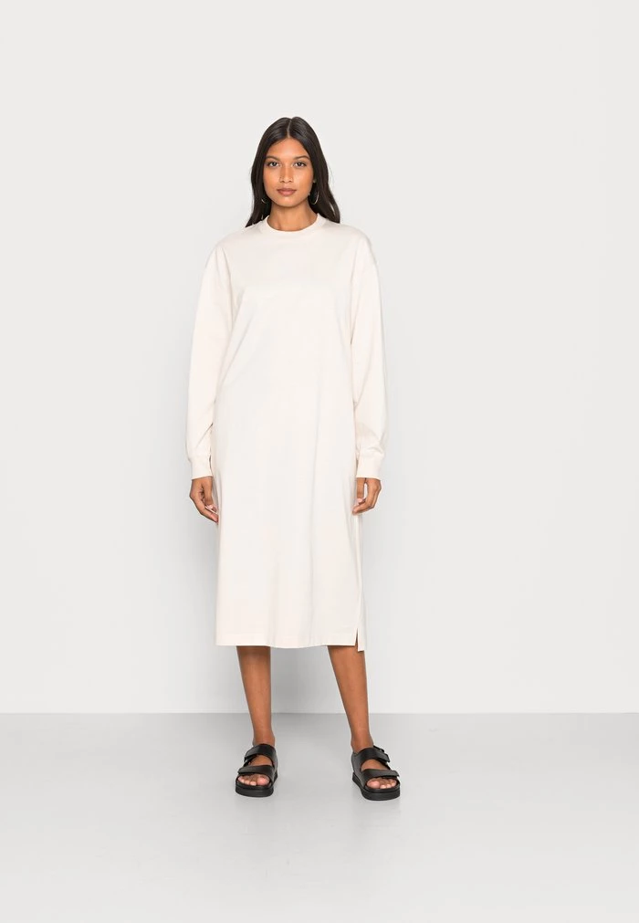 Samsøe Samsøe CHROME DRESS - Day Dress - Whitecap Gray 3 Samsøe Samsøe CHROME DRESS - Day Dress - Whitecap Gray