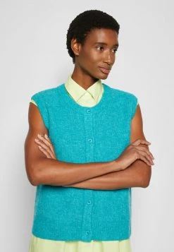 Samsøe Samsøe NOR CARDIGAN - Cardigan - Tile Blue Melange -Samsøe Sales Store 8c543989bdb8418d928d66e9d7e4774f