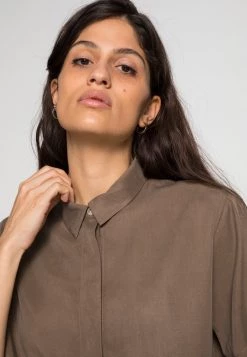 Samsøe Samsøe MINA SHIRT - Button-down Blouse - Chocolate Chip 11 Samsøe Samsøe MINA SHIRT - Button-down Blouse - Chocolate Chip -Samsøe Sales Store 8f2f919997234b7f8250b0af7ba35838