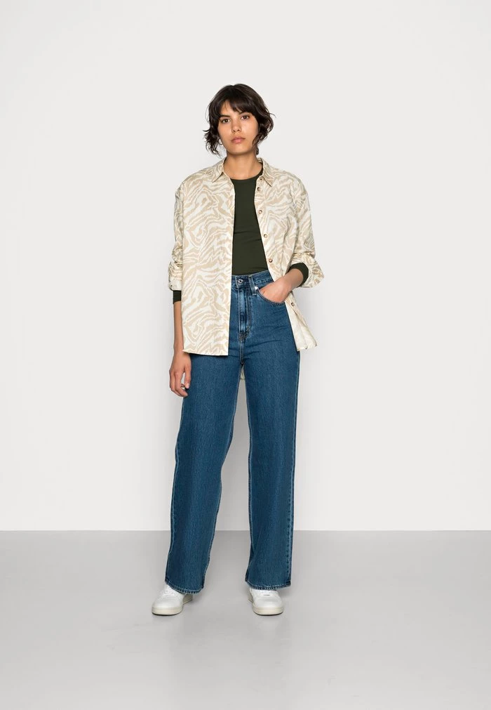 Samsøe Samsøe ALEXA - Long Sleeved Top - Deep Depths 4 Samsøe Samsøe ALEXA - Long Sleeved Top - Deep Depths - Image 2