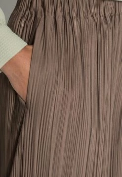 Samsøe Samsøe UMA TROUSERS - Trousers - Chocolate Chip -Samsøe Sales Store 92e390861ea549dba0ef4ee38a44e550