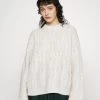 Samsøe Samsøe KAYA CREW NECK - Jumper - Whisper White -Samsøe Sales Store 9310160e90174bd79dc0f7d30e382472