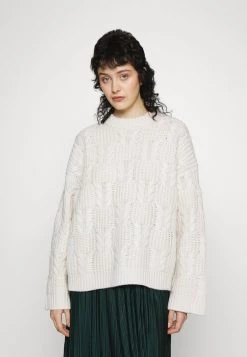 Samsøe Samsøe KAYA CREW NECK - Jumper - Whisper White