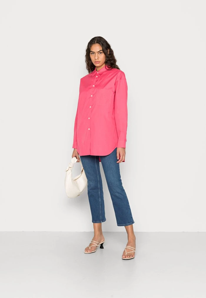 Samsøe Samsøe LUANA - Button-down Blouse - Honeysuckle 4 Samsøe Samsøe LUANA - Button-down Blouse - Honeysuckle - Image 2