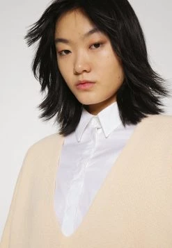 Samsøe Samsøe SANDIE V NECK - Jumper - Cornhusk -Samsøe Sales Store 96dcb07646864f5098d8069b17f5c78a