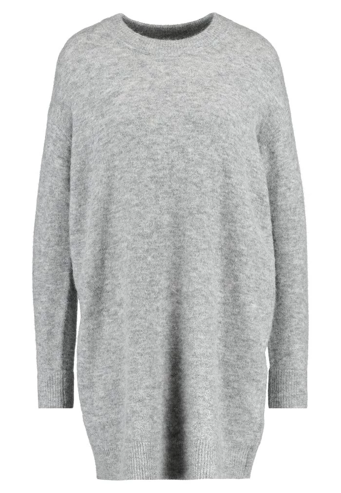 Samsøe Samsøe DRESS - Jumper Dress - Grey 8 Samsøe Samsøe DRESS - Jumper Dress - Grey - Image 6