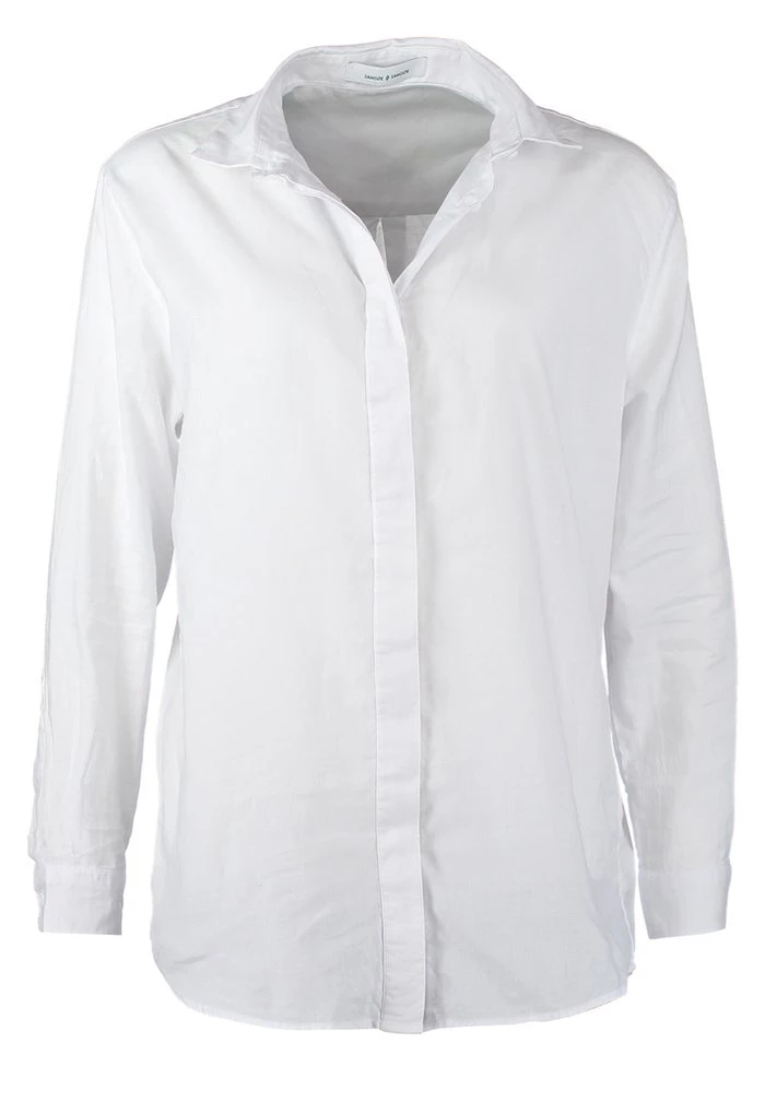 Samsøe Samsøe CAICO - Button-down Blouse - White 9 Samsøe Samsøe CAICO - Button-down Blouse - White - Image 7