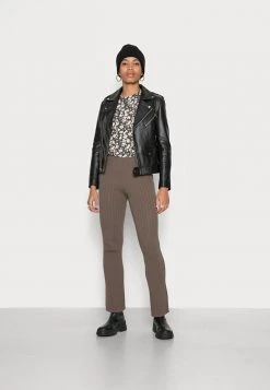 Samsøe Samsøe JOAN TROUSERS - Trousers - Chocolate Chip -Samsøe Sales Store 9998f53b7441416eb70205124e395c4b