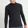Samsøe Samsøe MERKUR - Long Sleeved Top - Dark Grey Melange
