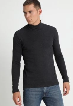 Samsøe Samsøe MERKUR - Long Sleeved Top - Dark Grey Melange