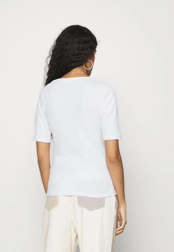 Samsøe Samsøe ALEXO - Basic T-shirt - Bright White 5 Samsøe Samsøe ALEXO - Basic T-shirt - Bright White - Image 3