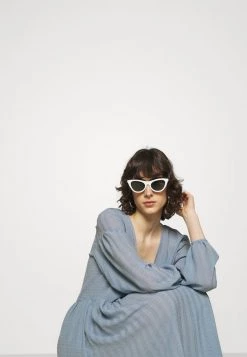 Samsøe Samsøe JOLIE DRESS - Day Dress - Dusty Blue -Samsøe Sales Store 9c24951947174ea9b0ca0cdc584b1061