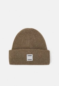 Samsøe Samsøe AMA BEANIE - Beanie - Chocolate Chip