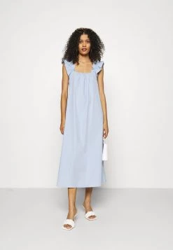 Samsøe Samsøe GILL DRESS - Day Dress - Brunnera Blue -Samsøe Sales Store 9d424cef16fd4bccbda8beef18995d63