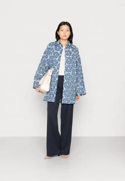 Samsøe Samsøe JIMEA SHIRT - Blouse - Blue Flower -Samsøe Sales Store a0d10aa971a048008cf3d40e5f21d90b