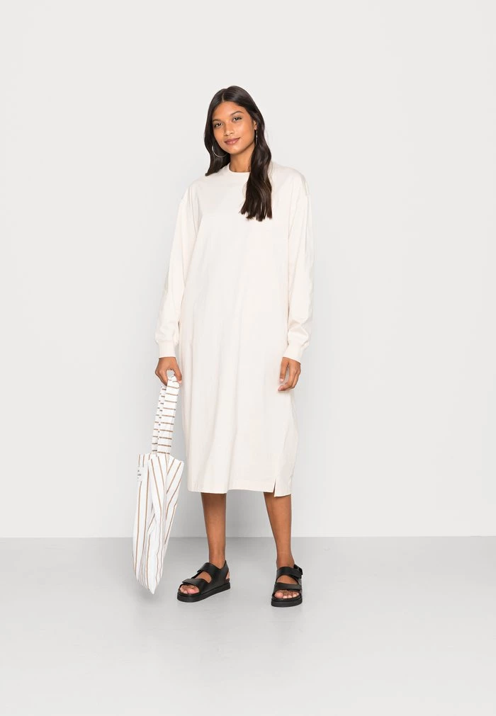 Samsøe Samsøe CHROME DRESS - Day Dress - Whitecap Gray 4 Samsøe Samsøe CHROME DRESS - Day Dress - Whitecap Gray - Image 2