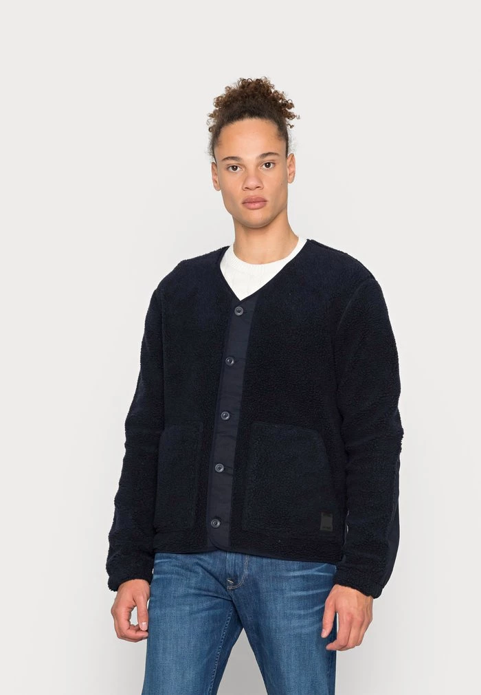 Samsøe Samsøe FREDERIK - Fleece Jacket - Blue 3 Samsøe Samsøe FREDERIK - Fleece Jacket - Blue