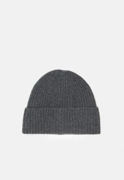 Samsøe Samsøe VIK BEANIE UNISEX - Beanie - Dark Grey