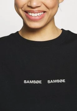 Samsøe Samsøe BARLETTA - Print T-shirt - Black -Samsøe Sales Store a6bda28d16934333b0a0cb09bff365d0