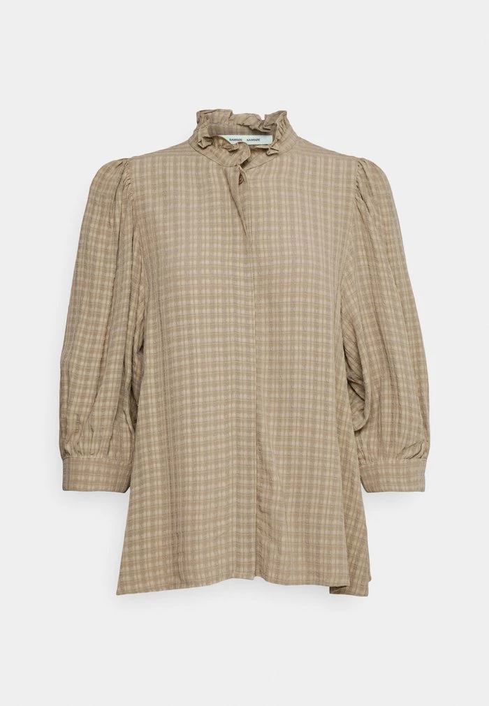Samsøe Samsøe MEJSI - Blouse - Elmwood 6 Samsøe Samsøe MEJSI - Blouse - Elmwood - Image 4