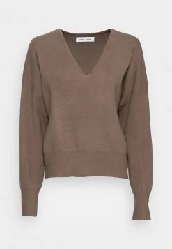 Samsøe Samsøe NIKA V NECK - Jumper - Chocolate Chip -Samsøe Sales Store a813d020a1d5476ea632cd2f622b2646