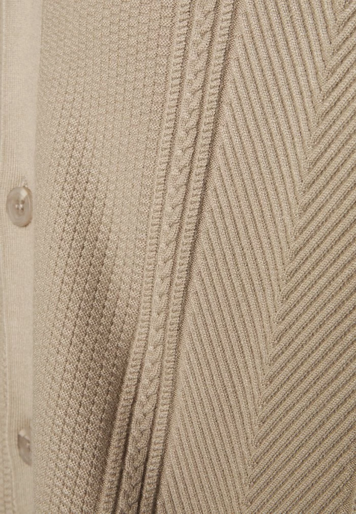 Samsøe Samsøe LEWIS CARDIGAN VEST - Waistcoat - Beige 5 Samsøe Samsøe LEWIS CARDIGAN VEST - Waistcoat - Beige - Image 3