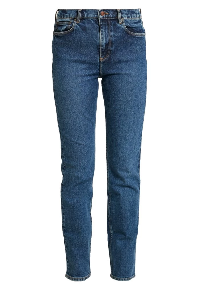 Samsøe Samsøe ADELINA - Straight Leg Jeans - Salt & Pepper 7 Samsøe Samsøe ADELINA - Straight Leg Jeans - Salt & Pepper - Image 5