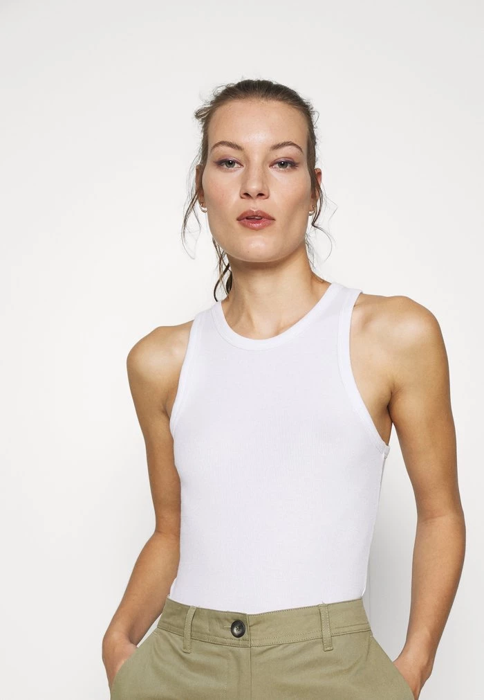 Samsøe Samsøe ALEXO TANK - Top - White 6 Samsøe Samsøe ALEXO TANK - Top - White - Image 4