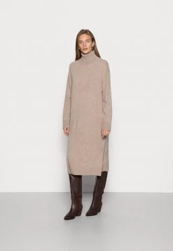 Samsøe Samsøe AMARIS DRESS - Jumper Dress - Warm Grey