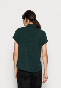 Samsøe Samsøe MAJAN SHIRT - Button-down Blouse - Scarab -Samsøe Sales Store ae9c26b3efa24a9c8b7b177bf651dde8