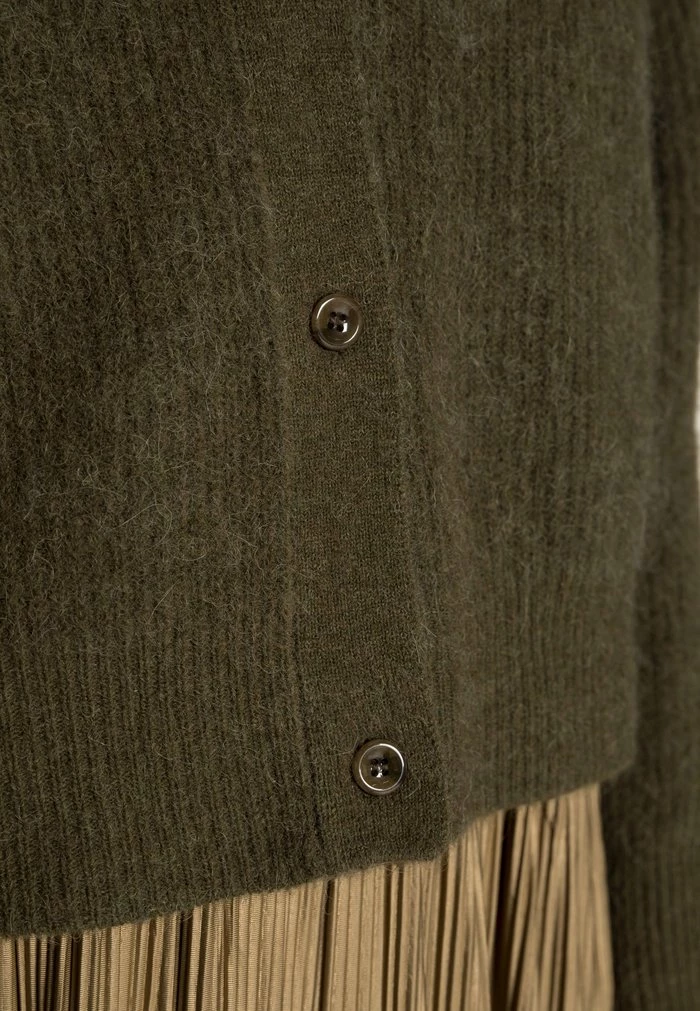 Samsøe Samsøe ETAYA CARDIGAN - Cardigan - Dark Olive 7 Samsøe Samsøe ETAYA CARDIGAN - Cardigan - Dark Olive - Image 5