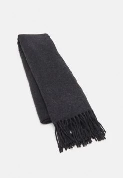 Samsøe Samsøe ACCOLA MAXI SCARF - Scarf - Dark Grey Melange