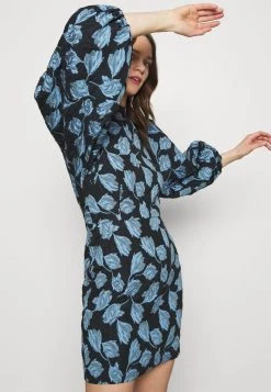 Samsøe Samsøe HARRIET SHORT DRESS - Day Dress - Blue -Samsøe Sales Store b1038fd842fa4aa59f5ffc4ee37b772e