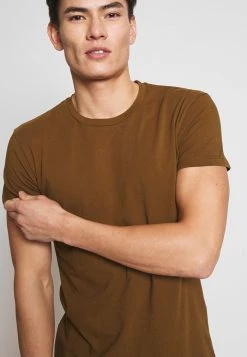 Samsøe Samsøe KRONOS - Basic T-shirt - Brown -Samsøe Sales Store b1a9a873ed05477299e3bf10fa774268
