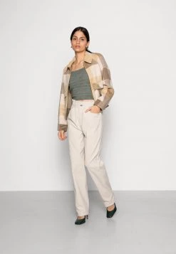 Samsøe Samsøe SIMONIE TROUSERS - Trousers - Oatmeal -Samsøe Sales Store b1b2aea800674882903eeeea9093ee82