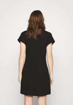 Samsøe Samsøe VALERIE SHORT DRESS - Shirt Dress - Black -Samsøe Sales Store b230306d0fbf4ce9be4a4d88c435fe93
