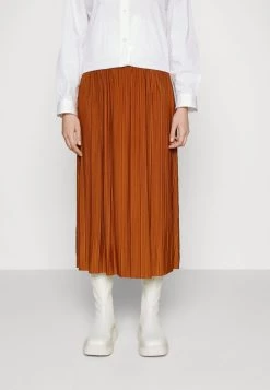 Samsøe Samsøe UMA SKIRT - Pleated Skirt - Caramel Cafe