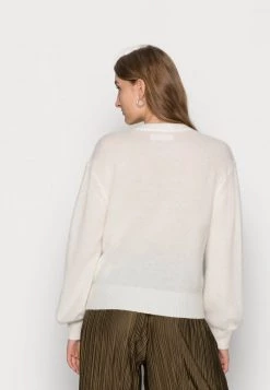 Samsøe Samsøe JACI - Jumper - Whisper White Melange -Samsøe Sales Store b4345c9f7915495cac7cf184aad645c1