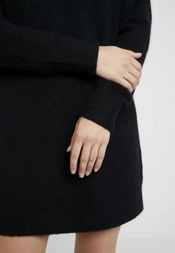 Samsøe Samsøe DRESS - Jumper Dress - Solid Black -Samsøe Sales Store b575eb91769945d2b9fe7d2013cade5d