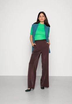 Samsøe Samsøe COLLOT TROUSERS - Trousers - Chocolate Plum 8 Samsøe Samsøe COLLOT TROUSERS - Trousers - Chocolate Plum -Samsøe Sales Store b5c315ca265149ee878909809c69d7b7