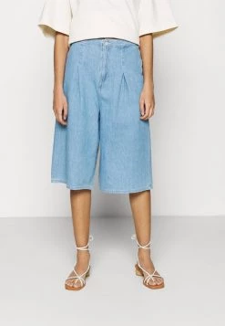 Samsøe Samsøe LEILA - Denim Shorts - Pale Blue