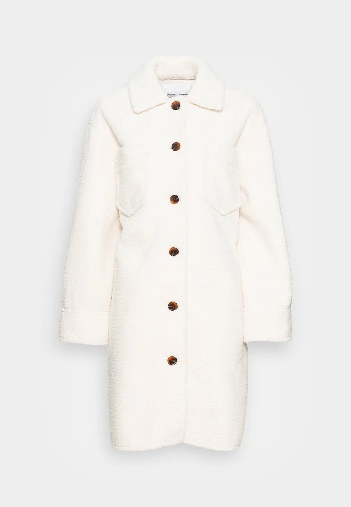 Samsøe Samsøe DIORA - Winter Coat - Whisper White 6 Samsøe Samsøe DIORA - Winter Coat - Whisper White - Image 4