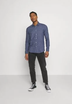 Samsøe Samsøe LIAM - Shirt - Night Sky -Samsøe Sales Store b97ec15b9b3741f1af524a5d498a910e