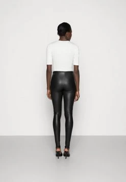 Samsøe Samsøe DELTA - Leggings - Trousers - Black -Samsøe Sales Store bc5e5fffb8824c3d98bd366618170b5b
