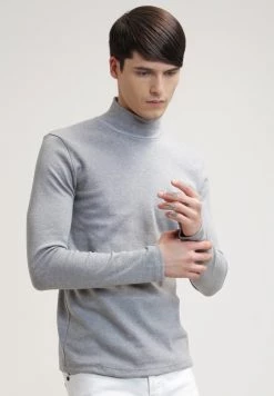 Samsøe Samsøe MERKUR - Long Sleeved Top - Light Grey Melange