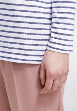 Samsøe Samsøe NOBEL STRIPE - Long Sleeved Top - Blue Stribe -Samsøe Sales Store be61c69c1ec8479dbf73dfd799b7fd88