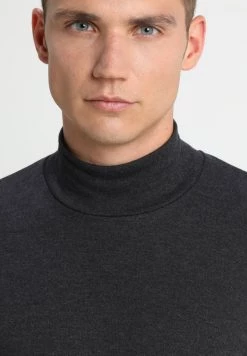 Samsøe Samsøe MERKUR - Long Sleeved Top - Dark Grey Melange -Samsøe Sales Store bec1349d519b4d9e90f9164c654d29de