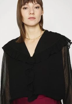 Samsøe Samsøe JYTTA BLOUSE - Button-down Blouse - Black -Samsøe Sales Store c2dd986d49f04deca67c1a8cf01f40d0