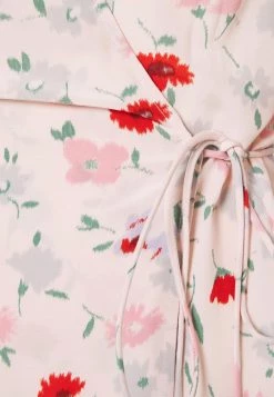 Samsøe Samsøe BRITT WRAP BLOUSE - Blouse - Pink Garden -Samsøe Sales Store c35ca2c146a447748feff82ab6aa0a86