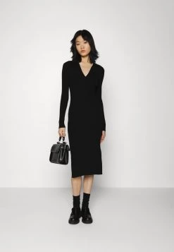 Samsøe Samsøe LUNA DRESS - Jumper Dress - Black -Samsøe Sales Store c43b74d4bd82471dbb1a6ea4353939f9